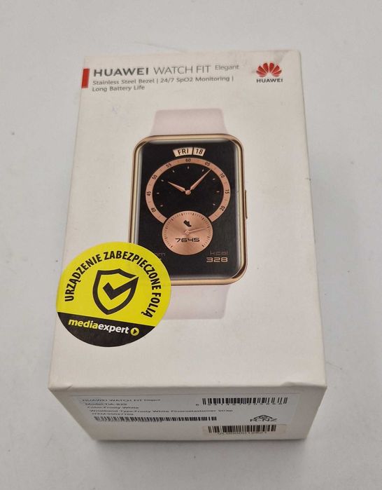 Smartwatch HUAWEI Watch Fit Elegant Frosty White 45mm \Fajne OKAZJE