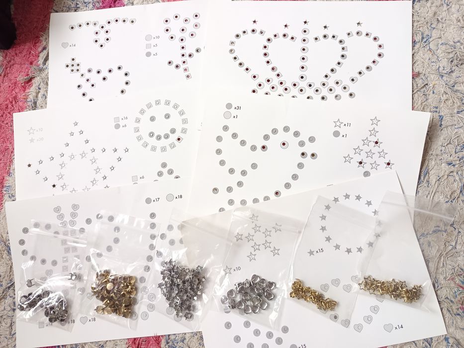 Kit Decoração com tachas"Olé mi arte!"