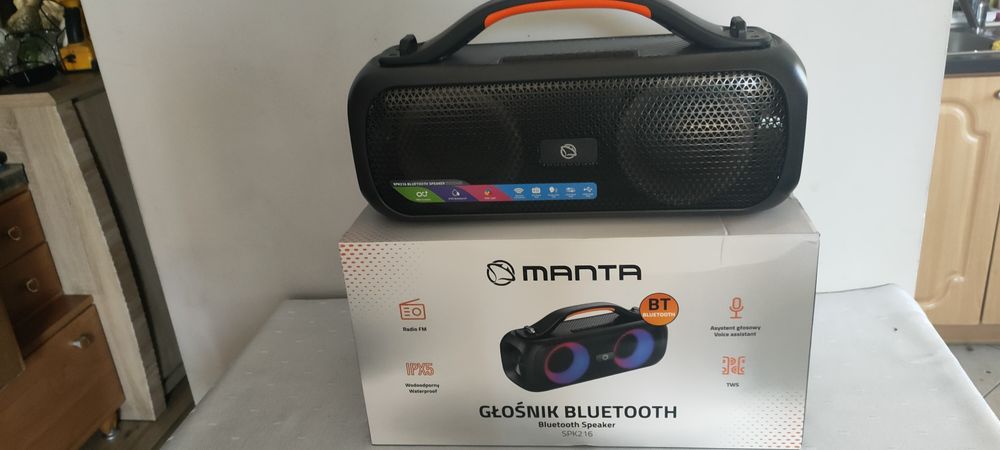 Radio głośnik Manta bluetooth