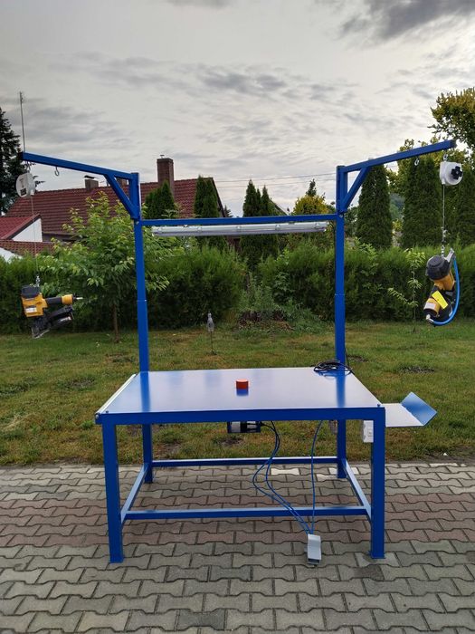 Stół do zbijania/produkcji/naprawy  palet. Balansery