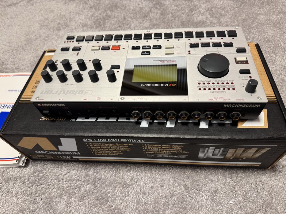 Elektron Machinedrum sps-1uw +mk2