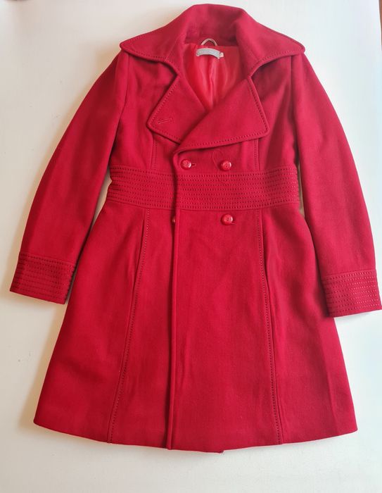 Czerwony płaszcz rozm. M
