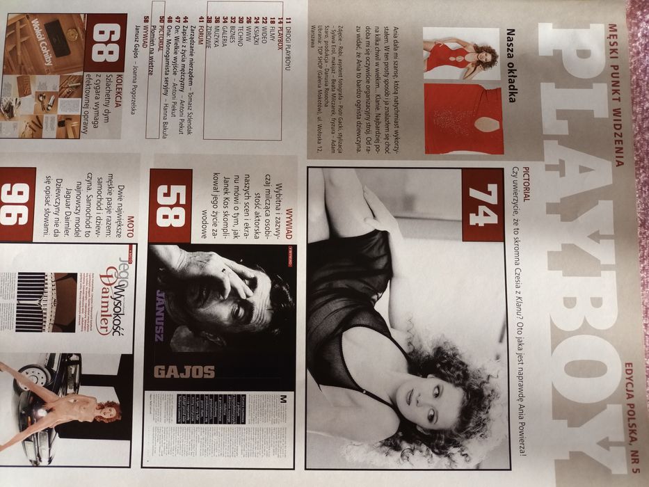 Playboy z Anna Powierza