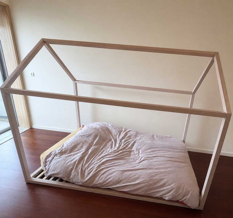 cama de criança montessori 90x200 (loja decoração M2A Interiores, como nova)