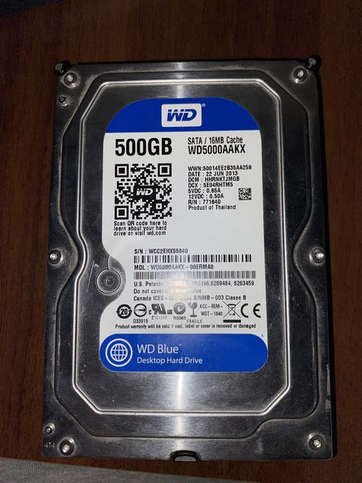 Hdd диск на 500 гб