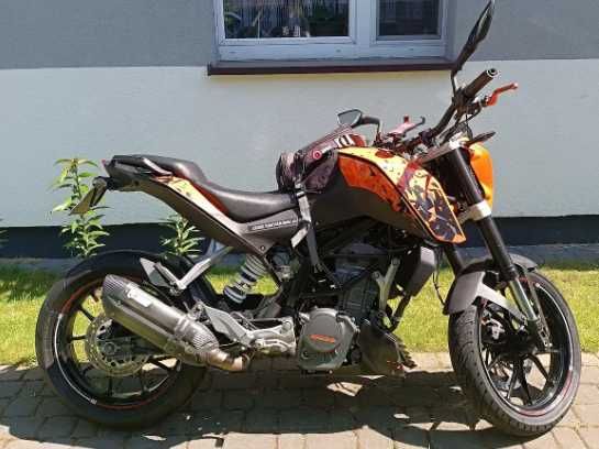 KTM Duke 125 cm3 2014 r.  21000 km