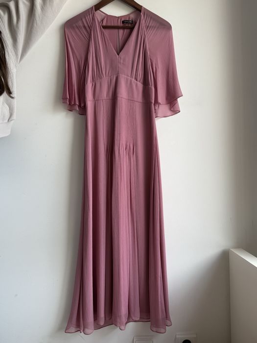 Vestido cerimónia rosa