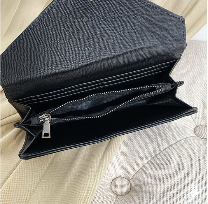 Стьобаний гаманець у стилі YSL