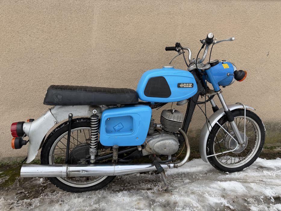 MZ TS 125 niebieska