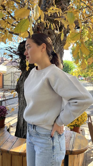 Свитшот, бургунди толстовка, термобелье с длинным рукавом, оверсайз