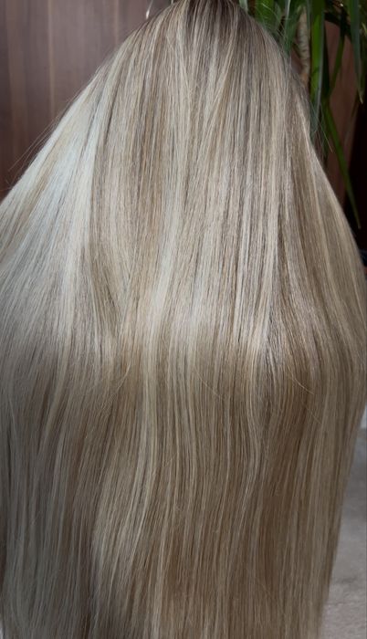 Cudowna blond peruka 60 cm Hairlux