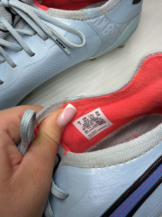 Buty piłkarskie, korki PUMA King Ultimate FG/AG silver