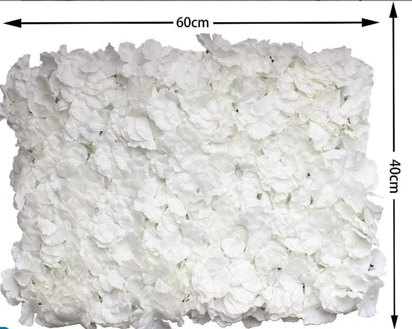 Painel Jardim Vertical de Parede com Flores Artificiais