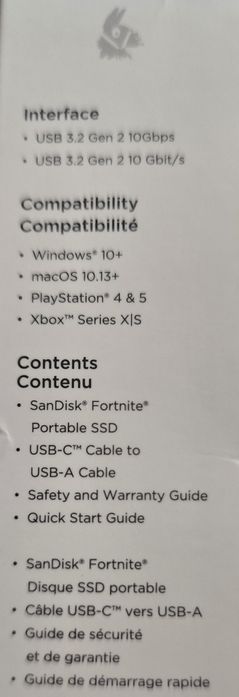 SSD SanDisk Fortnite 2Tb Peely Edition