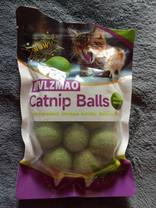 Ласощі кульки з  котячої м'яти MVLZMAO
