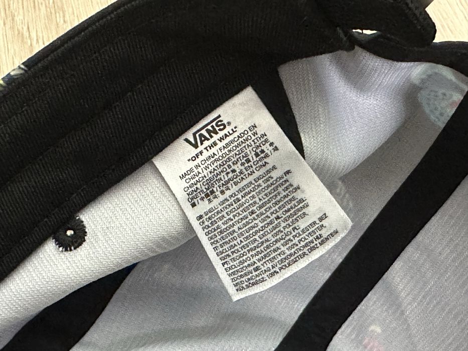 Кепка пятипанелька Vans