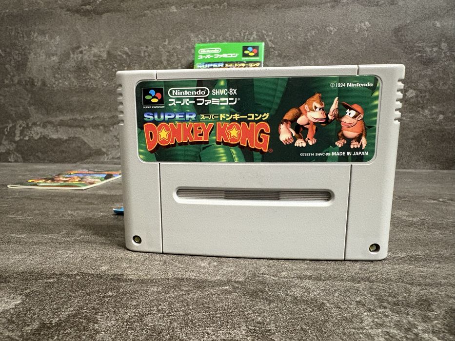 Картридж Superfamicom Donkey Kong стан нового