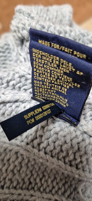 Вовняний кардиган Polo Ralph Lauren М 
Розмір М