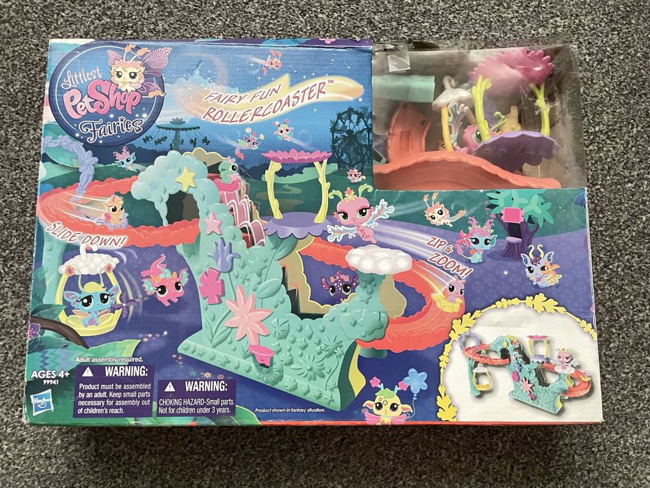 littlest pet shop fairy fun rollercoaster