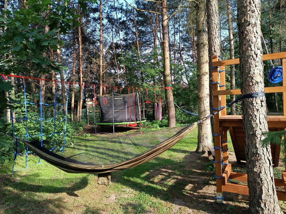 Domek z basenem w Radawie