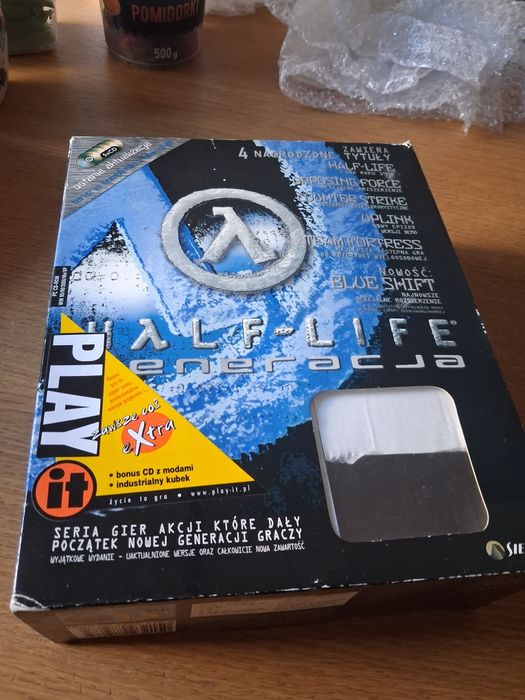 Half life generacja big box PL gry pc gra komputerowa