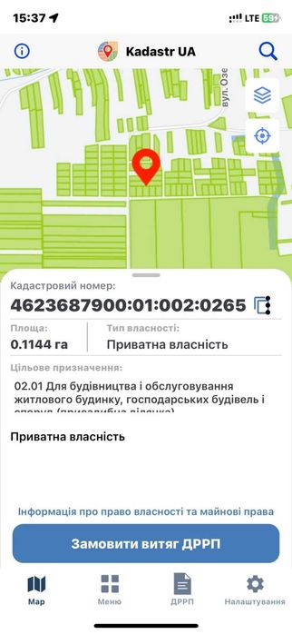 Продаж земельної ділянки с. Чижиків