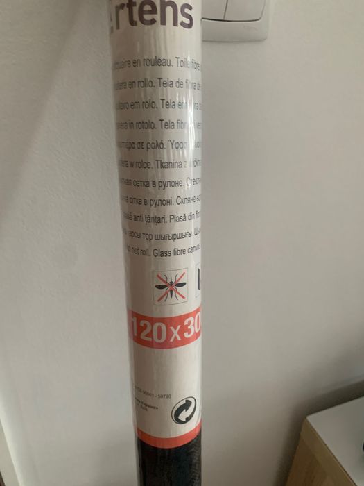 Rede mosquiteira rolo 120x300