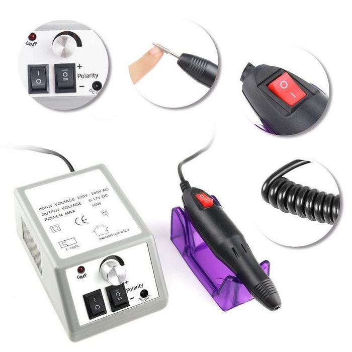 Фрезер апарат для манікюру та педикюру 20 Вт. Lina Mercedes YFZ-01