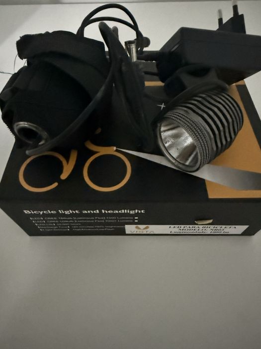 Lanterna de bateria para bicicleta