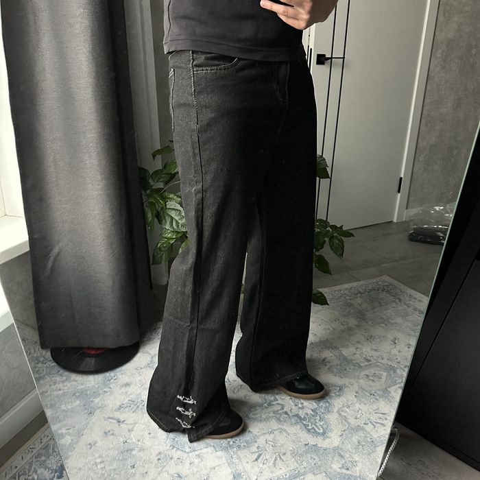 Bootcut flared clasp jeans opium racer balenci джинси буткат клеш