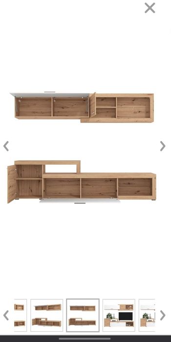 Conjunto de móvel de sala/estante de TV, do Homycasa
