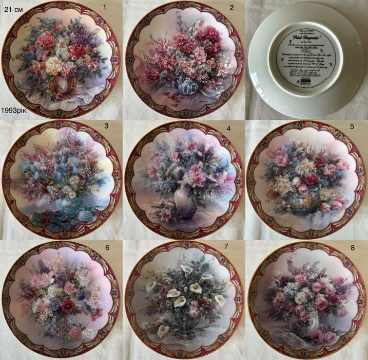 Вінтаж: колекція тарілок від Lena Liu