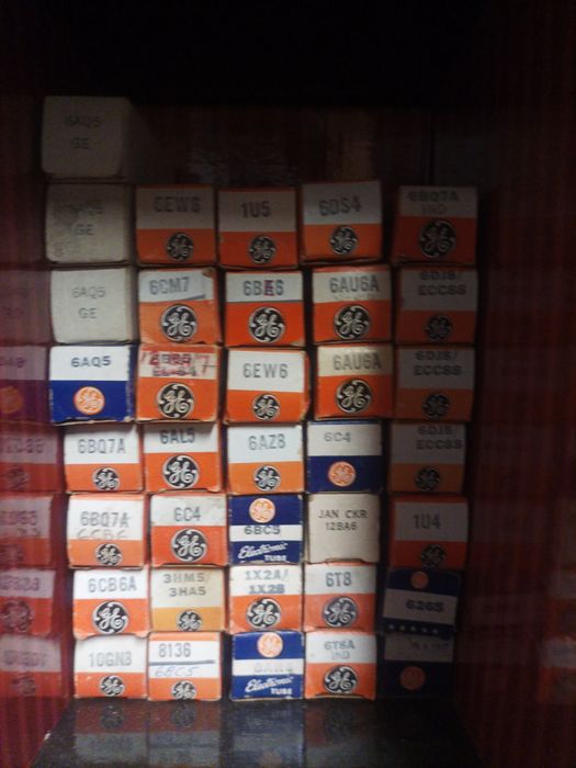 Lote de 139 válvulas vintage