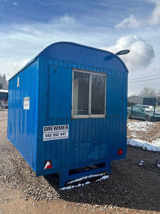 Wynajem kontener Socjalny Pakamera na budowę Stróżówka BUDOWLANY