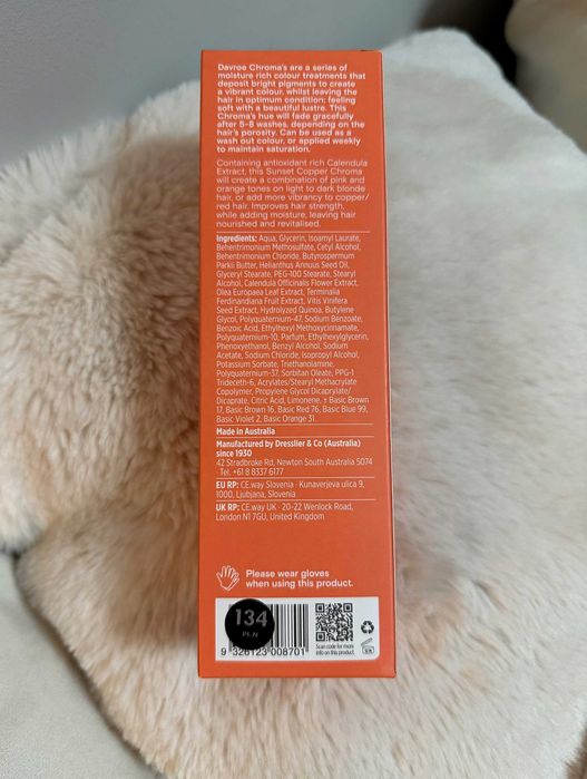 Kuracja koloryzująca DAVROE Chroma Sunset Copper 200ml