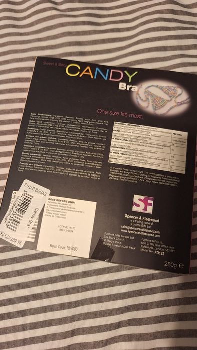 Candy Bra - pomysł na prezent