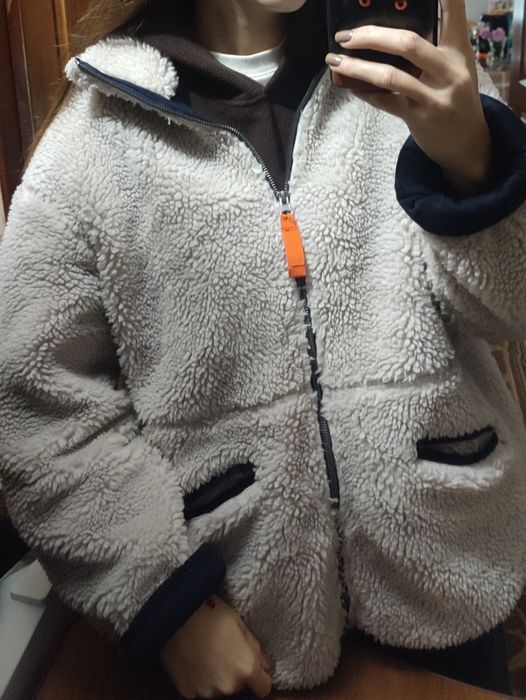 Шерпа,куртка Тедди оверсайз