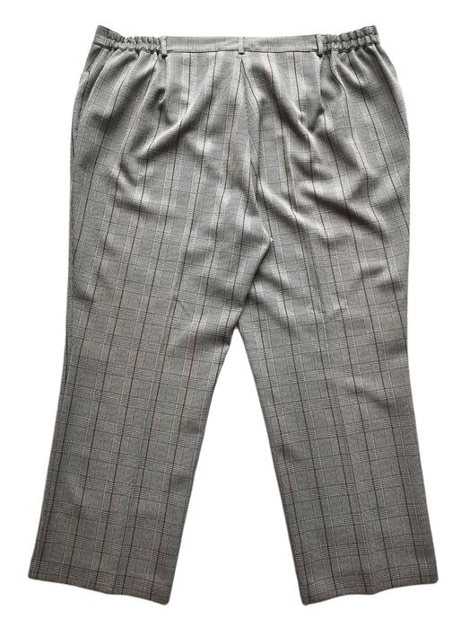 6976. Eleganckie w pepitkę/kratkę 56/58 (XXXL).