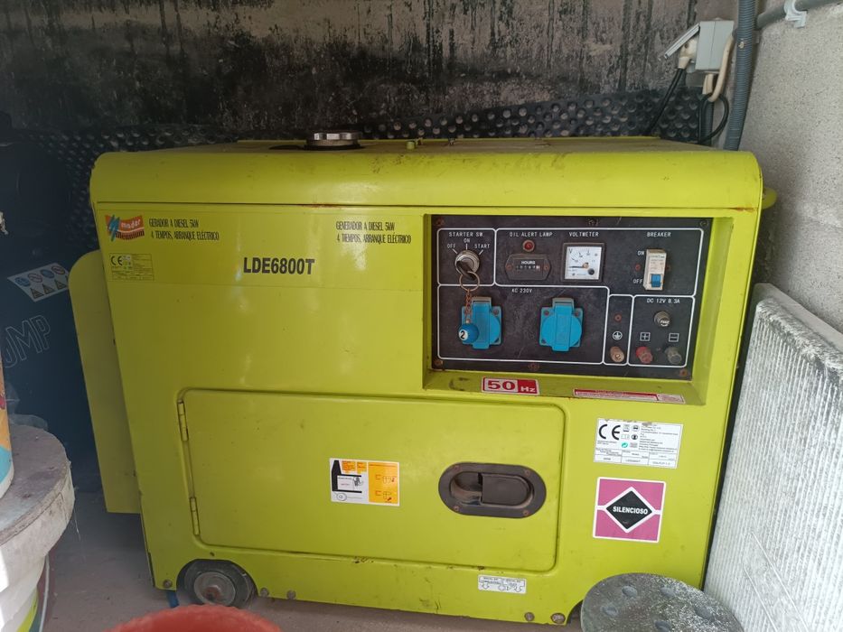 Gerador 5kva gasoleo