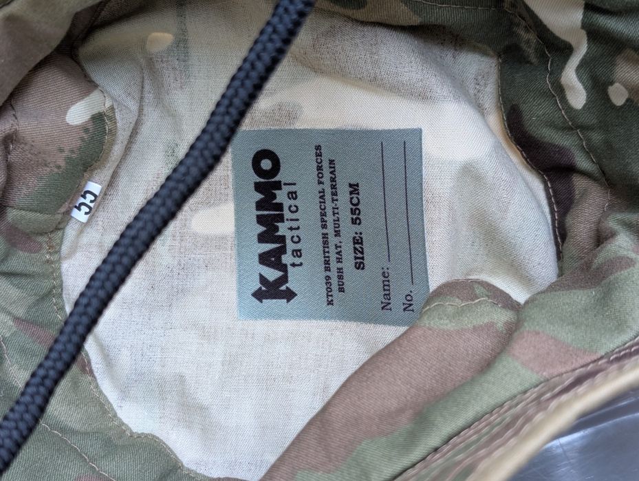 Kammo Tactical виконана в камуфляжі Multi-Terrain. - Панама мультикам 55 размер