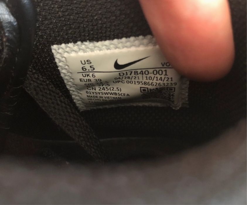 Nike Air Force 1 Mid Stussy Black White