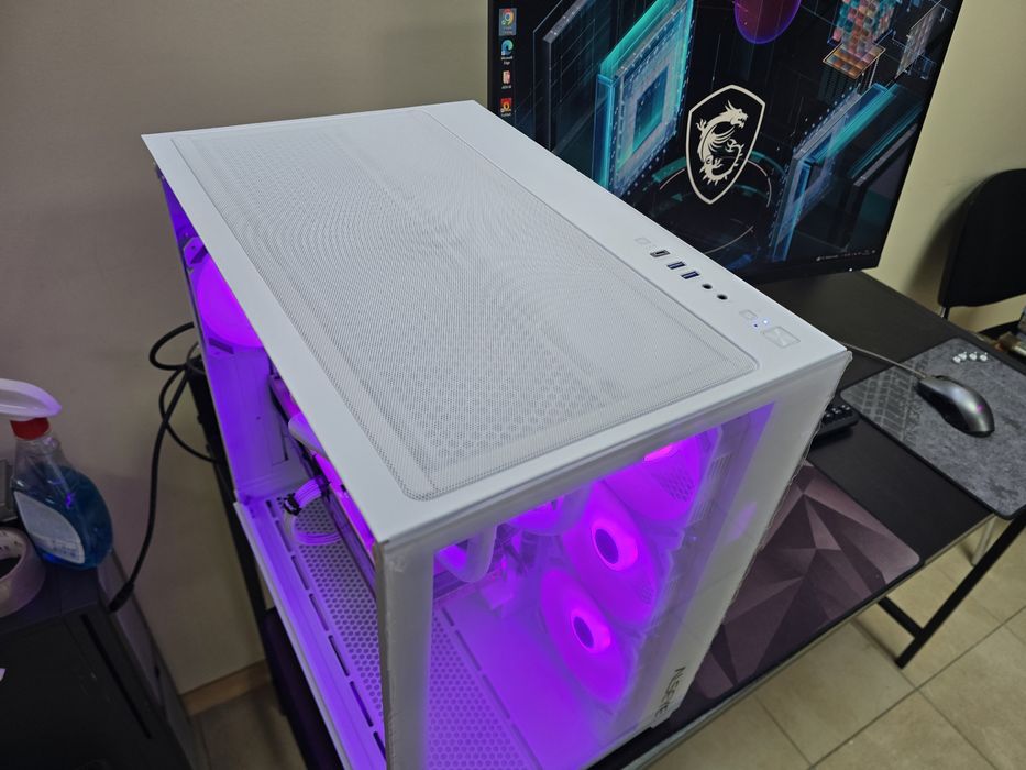 Ігровий комп'ютер ryzen 7 7700 32gb ddr5 rtx 5070 ssd 1t