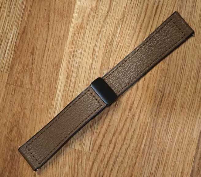 Pasek do zegarka 22MM +Teleskopy HUAWEI AMAZFIT SAMSUNG GARMIN Brązowy