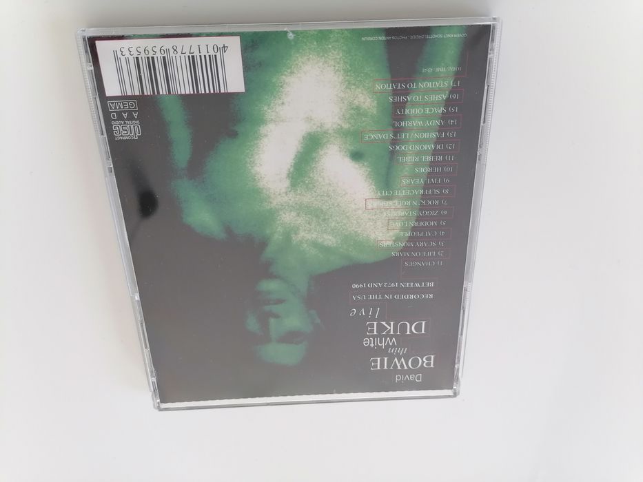 David Bowie Thin White Duke CD