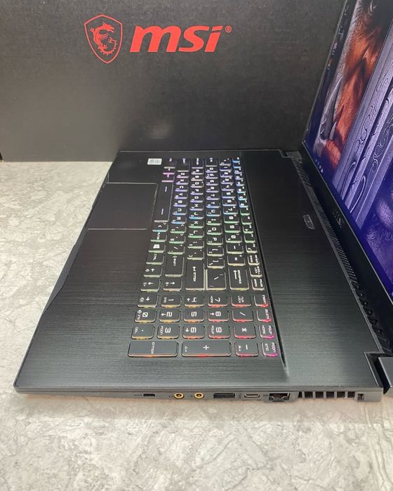 Ігровой ноутбук MSI GF75 RTX3060/i5-10500h