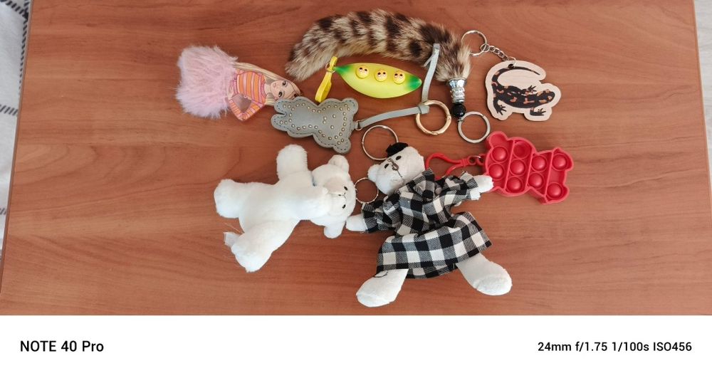 Zawieszki/breloczki do plecaka dla dzieci