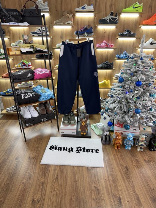 Штани Спортивні Mertra Bigsteps Joggers Navy Blue / White