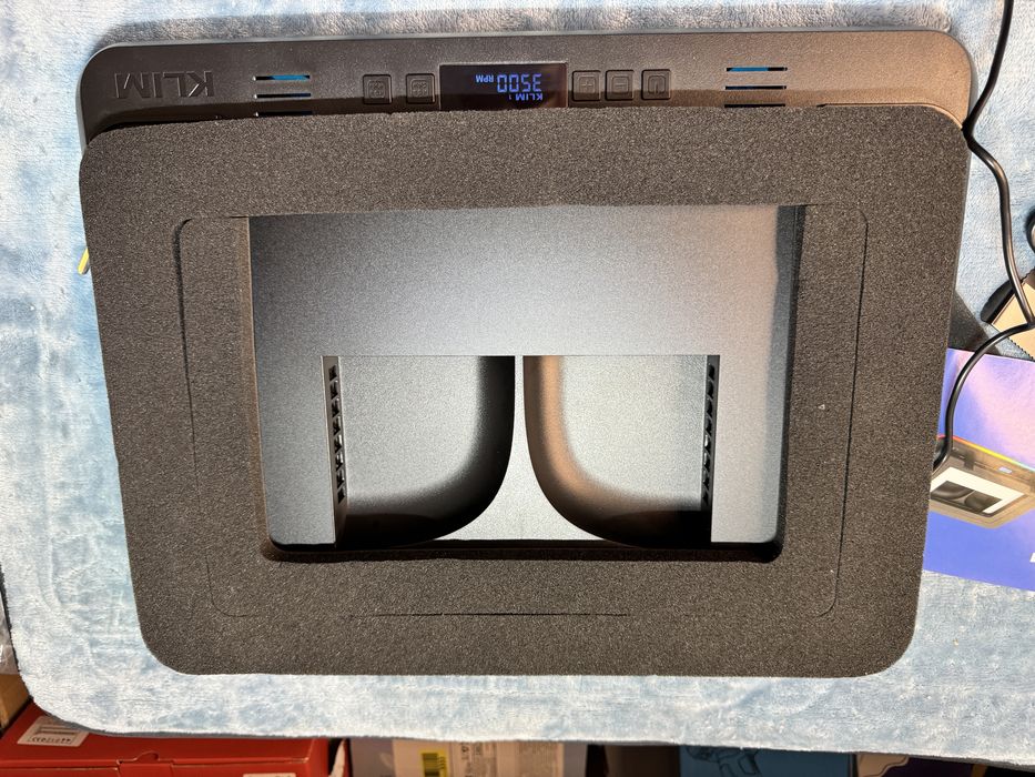 Охолоджувач для ноутбука KLIM TurboFrost RGB новий