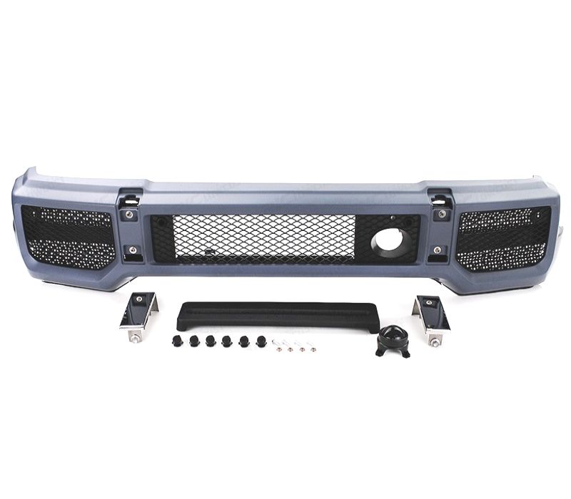 KIT DE CARROÇARIA MERCEDES CLASE G W463 LOOK AMG G65 PDC PARACHOQUES FRONTAL + 4 ABAS