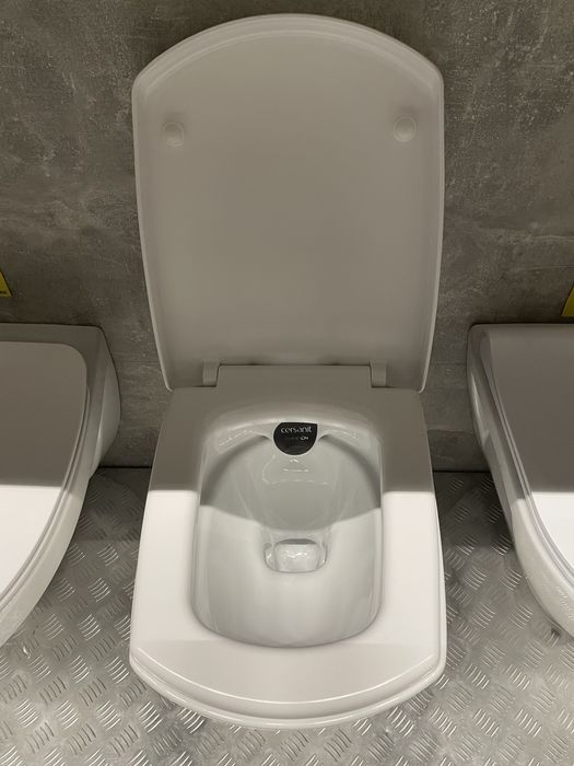 Унітаз підвісний без обідковий  Cersanit  Новий